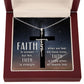 Faith Cross Necklace - Faith Is